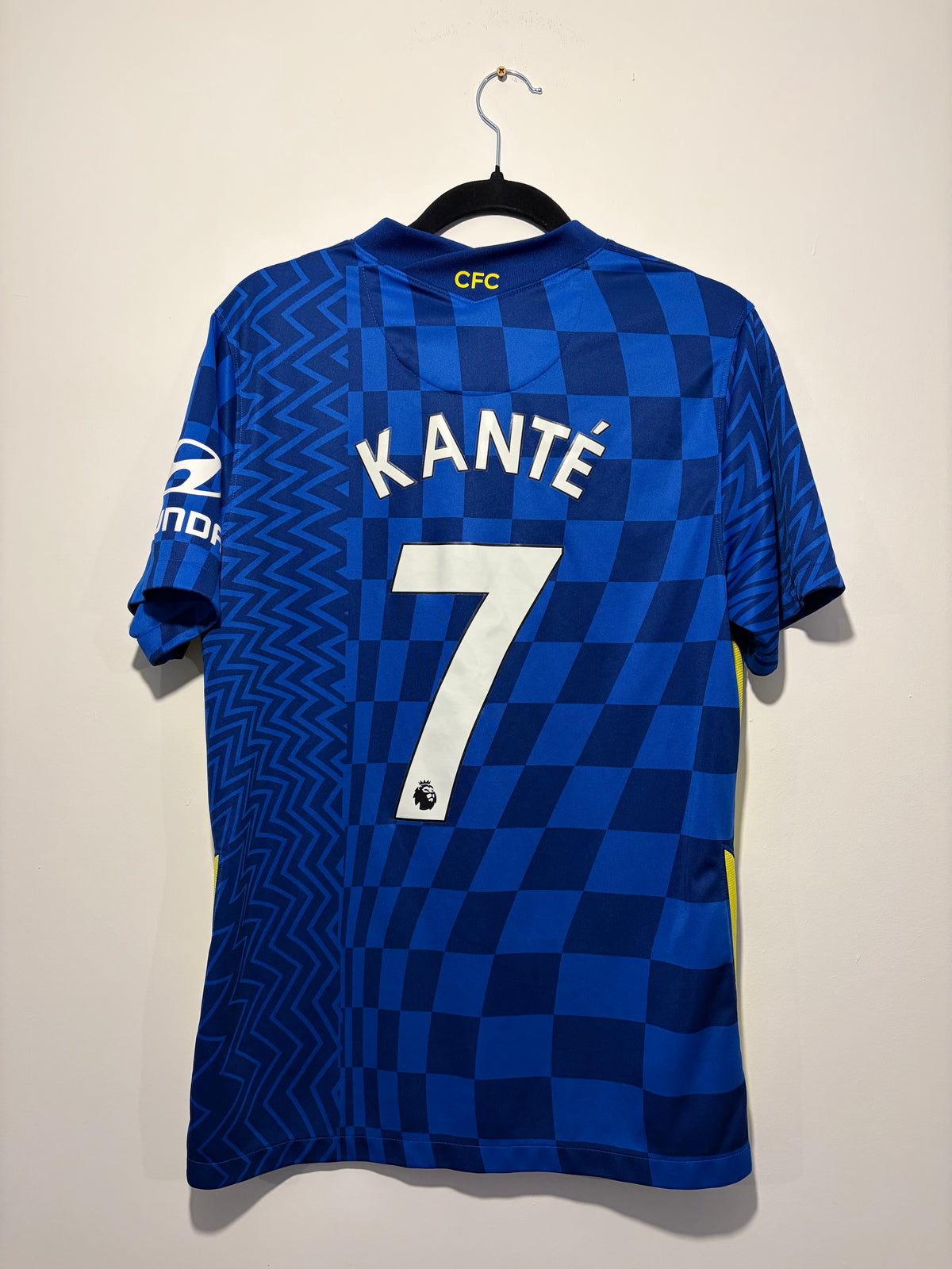 🇫🇷 Authentic 2021/22 Chelsea Home Shirt #7 Kanté