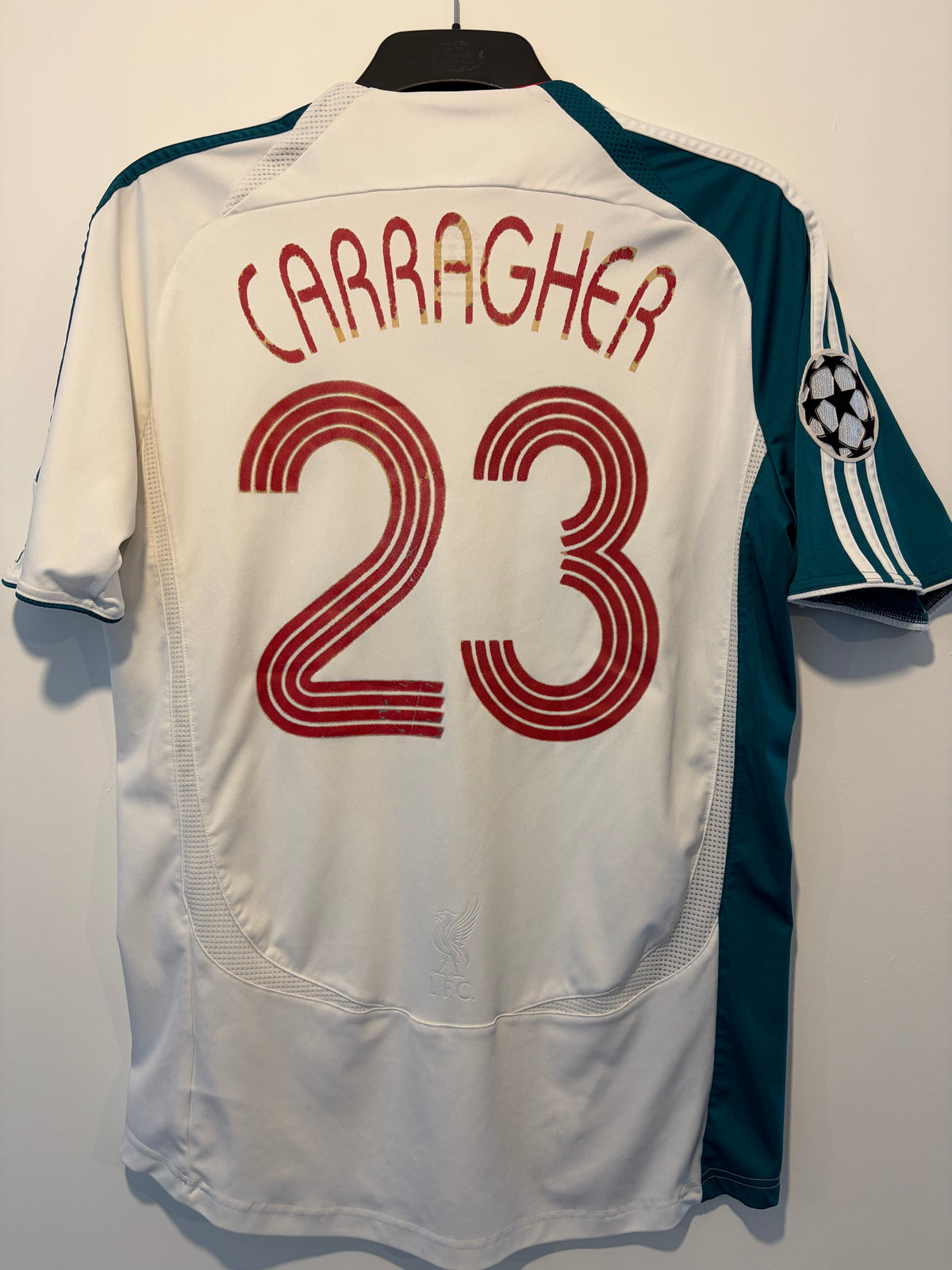 🏴󠁧󠁢󠁥󠁮󠁧󠁿 Authentic Liverpool 2006/07 adidas European Third Shirt Carragher #23